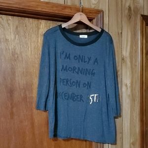 Keeper 3XL Gray Christmas T-shirt